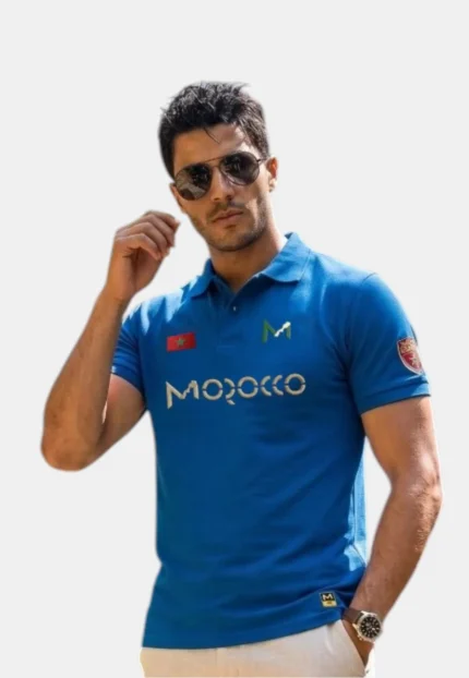 Polo M Bleu AKCHOUR