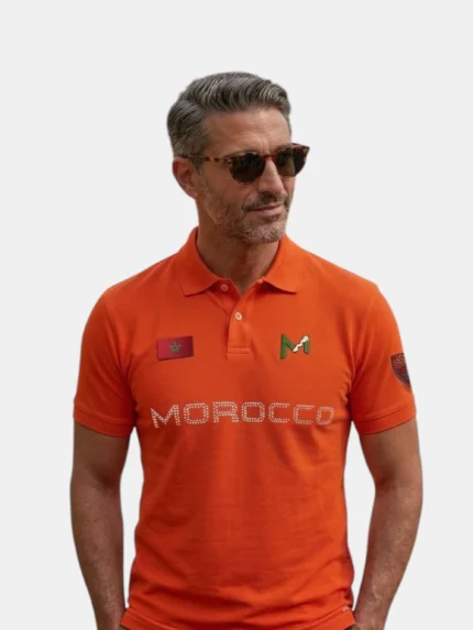Polo M rouge Marrakech